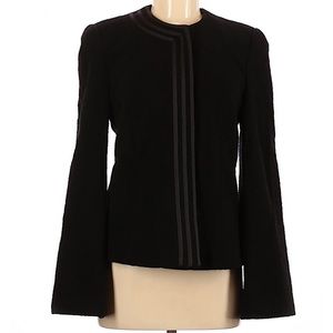 Emporio Armani Black Wool Military Style Jacket 10